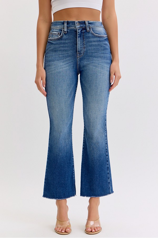 High Rise Crop Flare